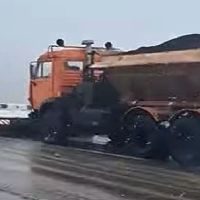 Սպիտակի ոլորաններում թաց ձյուն է տեղում