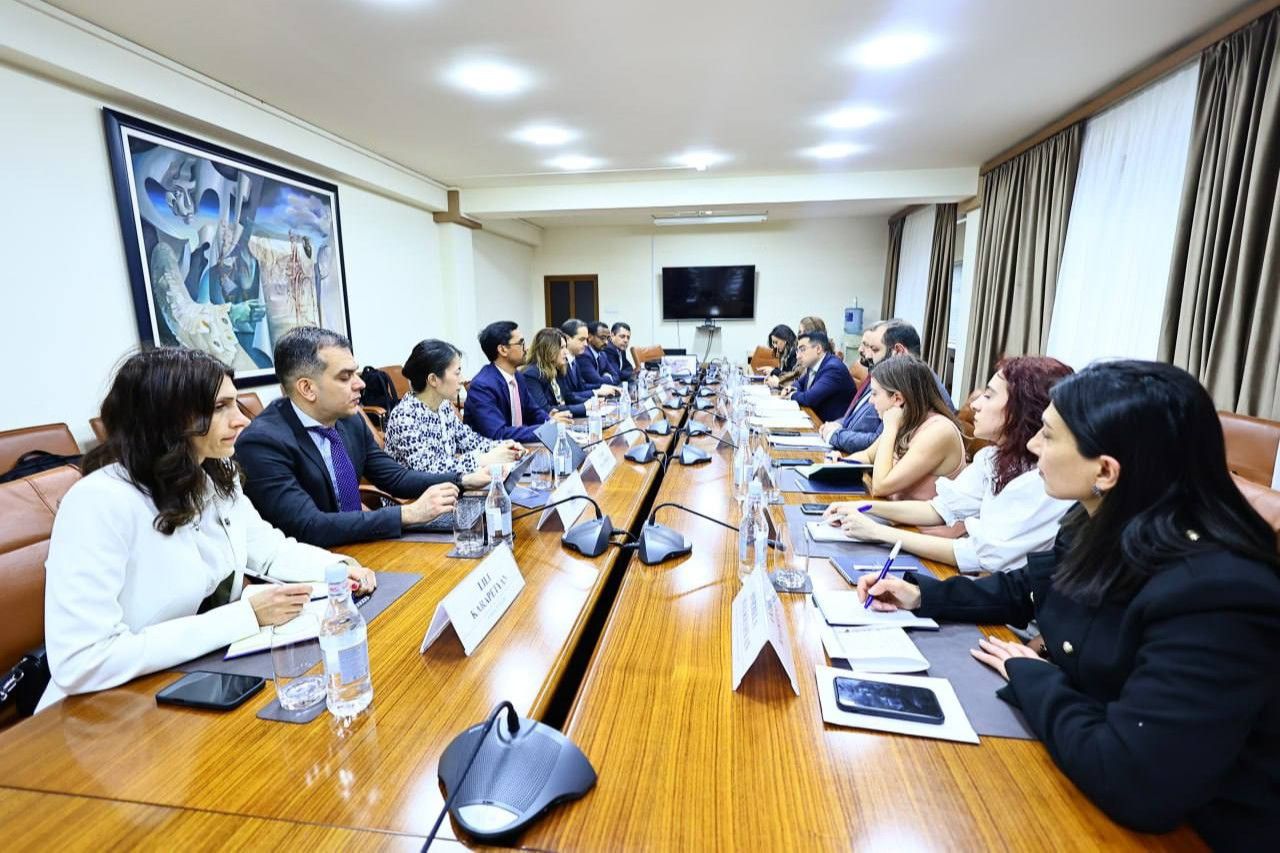 Գ․Պապոյանն ընդունել է ԱՄՀ հայաստանյան առաքելության պատվիրակությանը