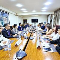 Գ․Պապոյանն ընդունել է ԱՄՀ հայաստանյան առաքելության պատվիրակությանը