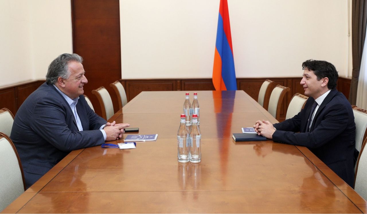 Վահե Հովհաննիսյանը Նուբար Աֆեյանին է ներկայացրել Հայաստանում ներդրումային միջավայրի բարելավման հնարավորությունները