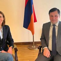 Դեսպան Խաչատրյանը և Եվրախորհրդարանի ֆրանսիացի պատգամավորը մտքեր են փոխանակել Հարավային Կովկասում վերջին զարգացումների շուրջ