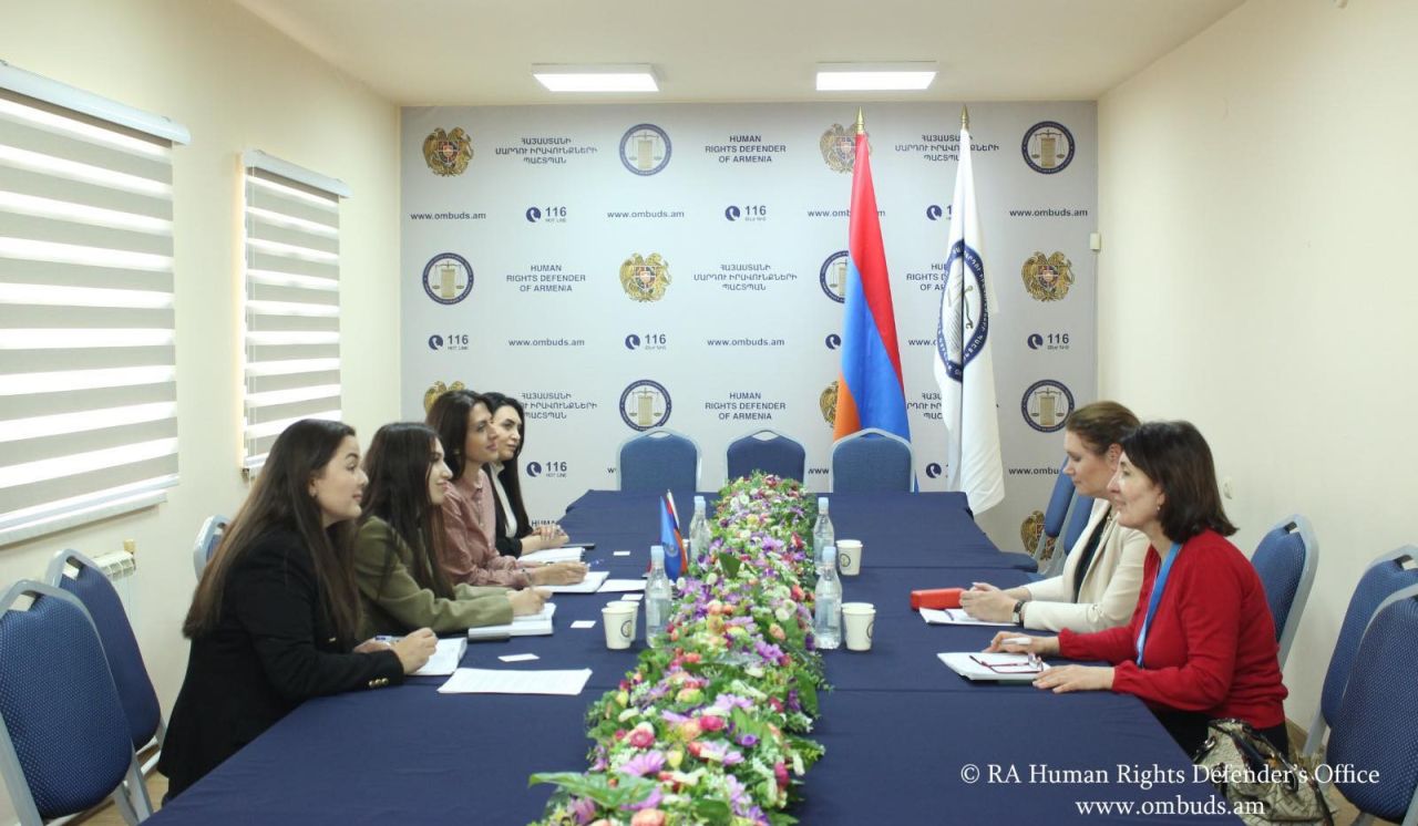 Լիվ Ֆեիյենին ներկայացվել է փախստականների, ԼՂ-ից բռնի տեղահանվածների իրավունքներին առնչվող հարցեր