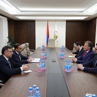 Երևանի քաղաքապետ Տիգրան Ավինյանն ընդունել է ՀՀ-ում Իտալիայի դեսպանին