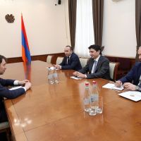 Ֆինանսների նախարար Վահե Հովհաննիսյանը հանդիպել է Արժույթի միջազգային հիմնադրամի գործադիր տնօրենի հետ