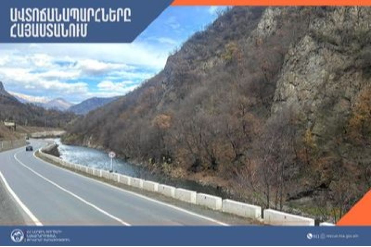 ՀՀ տարածքում ավտոճանապարհները հիմնականում անցանելի են