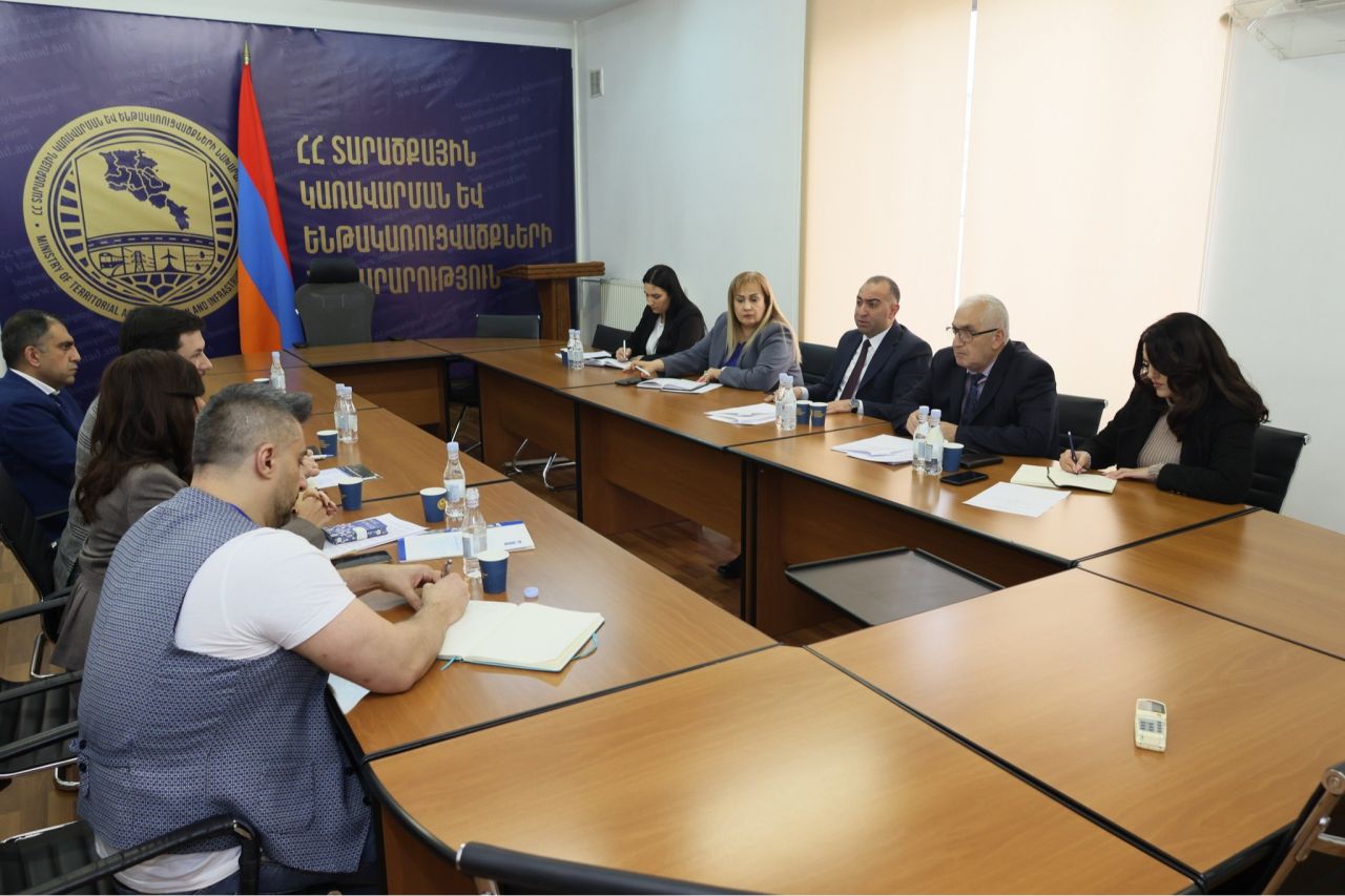 ՄԱԿ-ի զարգացման ծրագրի պատվիրակությունը հյուրընկալվել է ՏԿԵ նախարարությունում