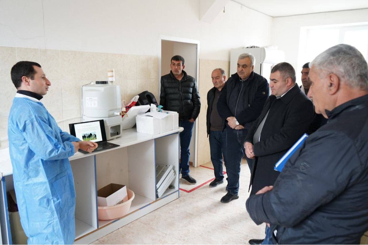 Էկոնոմիկայի նախարարության և «Գյուղատնտեսական ծառայությունների կենտրոն»- ի աշխատակիցները այցելել են ՀՀ Շիրակի մարզ