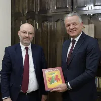 Շիրակի մարզպետն ընդունել է Եվրամիության պատվիրակության ղեկավար, դեսպան Վասիլիս Մարագոսին