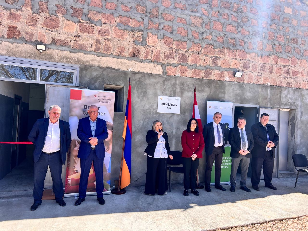 Տաթևիկ Սարգսյանը մասնակցել է Վայոց ձորի մարզի Ագարակաձոր համայնքում սպանդանոցային կետի բացմանը