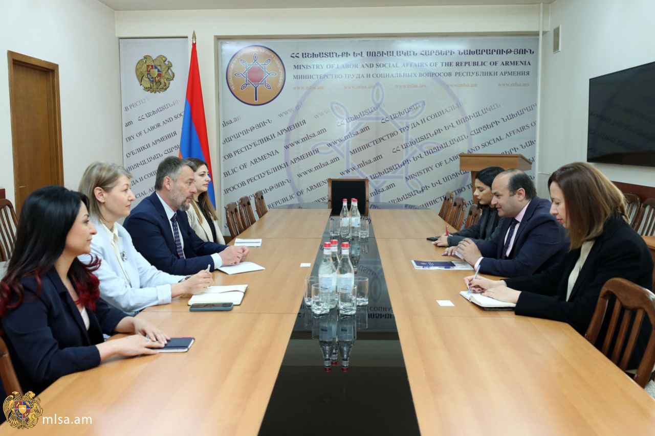 ԱՍՀ նախարար Ն․ Մկրտչյանն այսօր ընդունել է «Մարդը կարիքի մեջ» հասարակական կազմակերպության համահիմնադիր և գործադիր տնօրեն Շիմոն Պանեկին