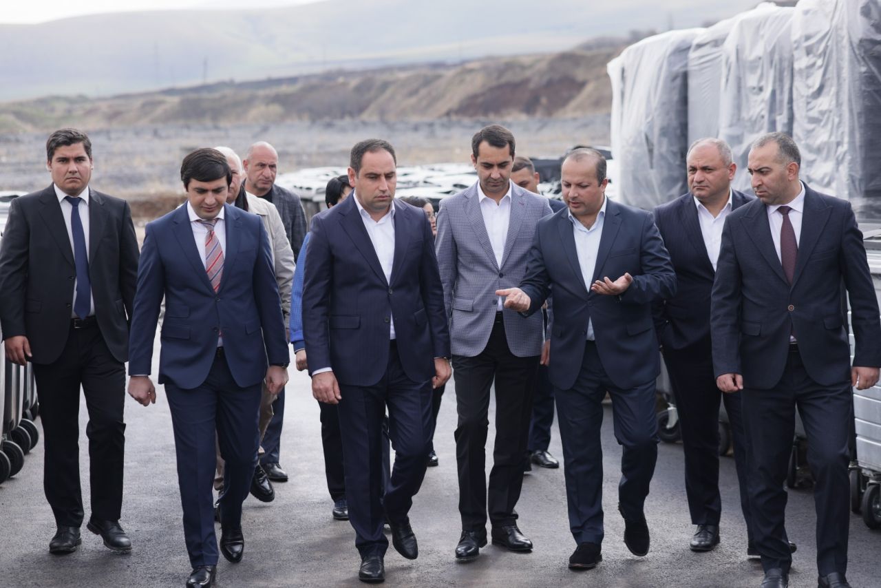 ՏԿԵ նախարարն այցելել է Հրազդանում կառուցված առաջին սանիտարական աղբավայրի տարածք