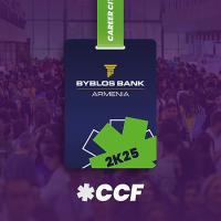 Բիբլոս Բանկ Արմենիան կմասնակցի Career City Fest 2K25-ին յուրահատուկ կոնցեպտով