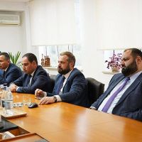 Էկոնոմիկայի նախարար Գ․ Պապոյանն և ՏԿԵ նախարար Դ․ Խուդաթյանն  աշխատանքային այց են կատարել Սյունիքի մարզ