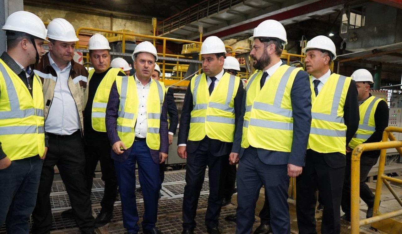 Գևորգ Պապոյանն ու Դավիթ Խուդաթյանն այցելել են «Կապանի լեռնահարստացման կոմբինատ» ՓԲԸ