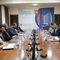 Գևորգ Պապոյանն ընդունել է Հայ-ֆրանսիական առևտրաարդյունաբերական պալատի նախագահի գլխավորած պատվիրակությանը