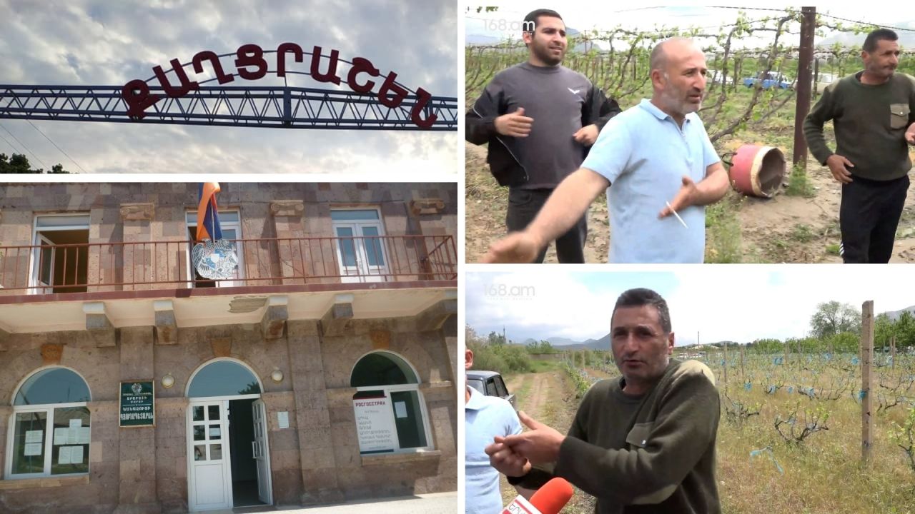 Արտաշատում հաշվարկում են կարկուտի հասցրած վնասները