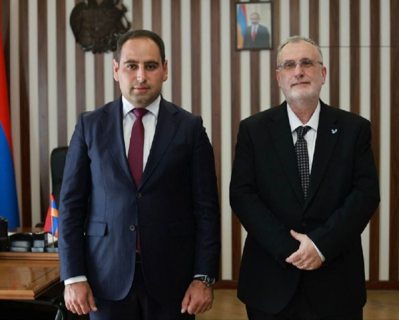 Դավիթ Խուդաթյանը հանդիպել է ԵԽ Կոնգրեսի նախագահ Մարկ Քուլսի հետ