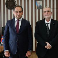 Դավիթ Խուդաթյանը հանդիպել է ԵԽ Կոնգրեսի նախագահ Մարկ Քուլսի հետ