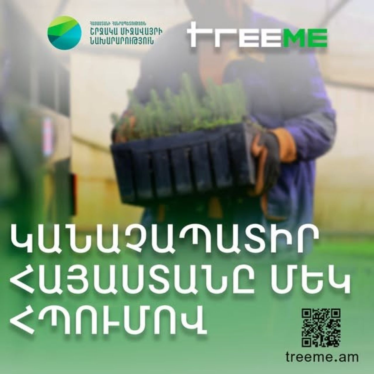 Շրջակա միջավայրի նախարարությունը գործարկում է ծառատնկման թվային հարթակ