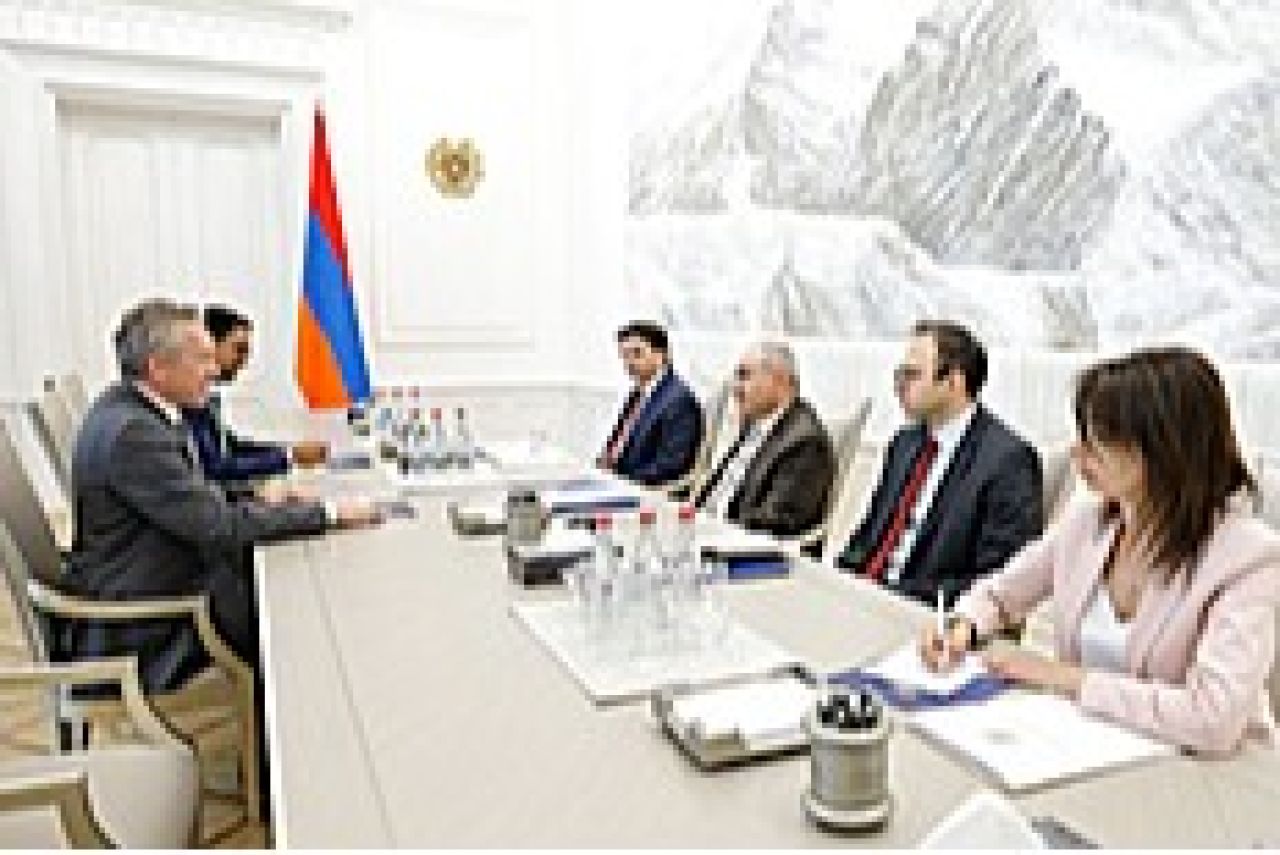 Վարչապետն ընդունել է ԱՄՀ հայաստանյան առաքելության նորանշանակ ղեկավարին