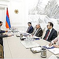 Վարչապետն ընդունել է ԱՄՀ հայաստանյան առաքելության նորանշանակ ղեկավարին