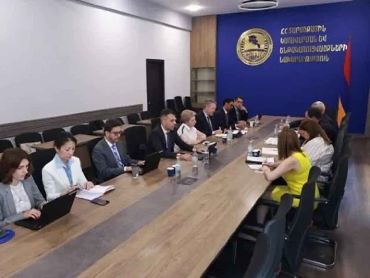 Խուդաթյանը ՀՀ–ում ԱՄՀ նոր ղեկավարի հետ քննարկել է էներգետիկ և հանքարդյունաբերության ոլորտին վերաբերող հարցերը