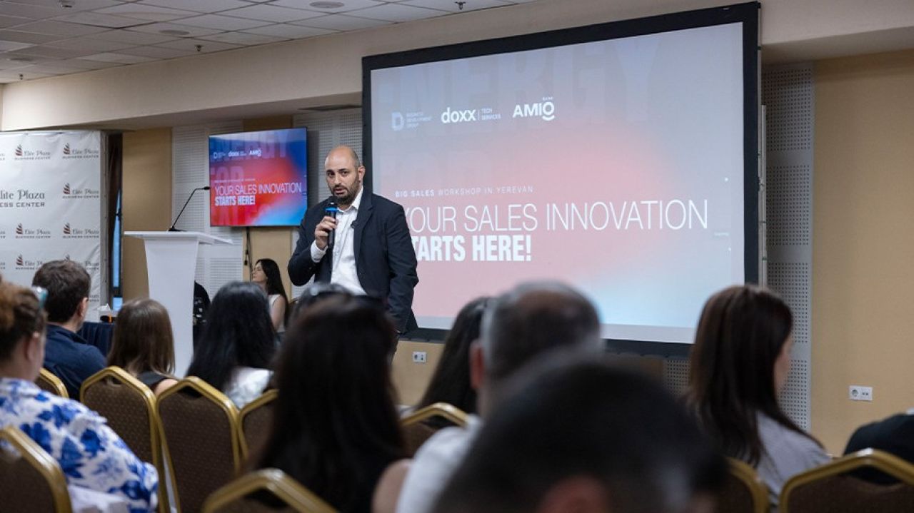 Ամիօ բանկը ներկայացրեց բիզնեսի համար նախատեսված ծառայությունները «Energy for Sales» workshop-ի ընթացքում