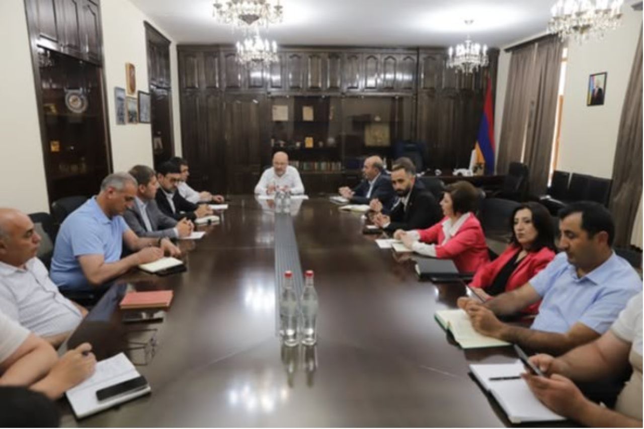 Քննարկվել է Շիրակի մարզում աշխատանքների ընթացքը