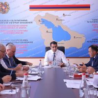 Աշխատանքային խորհրդակցություն Գեղարքունիքի մարզպետարանում