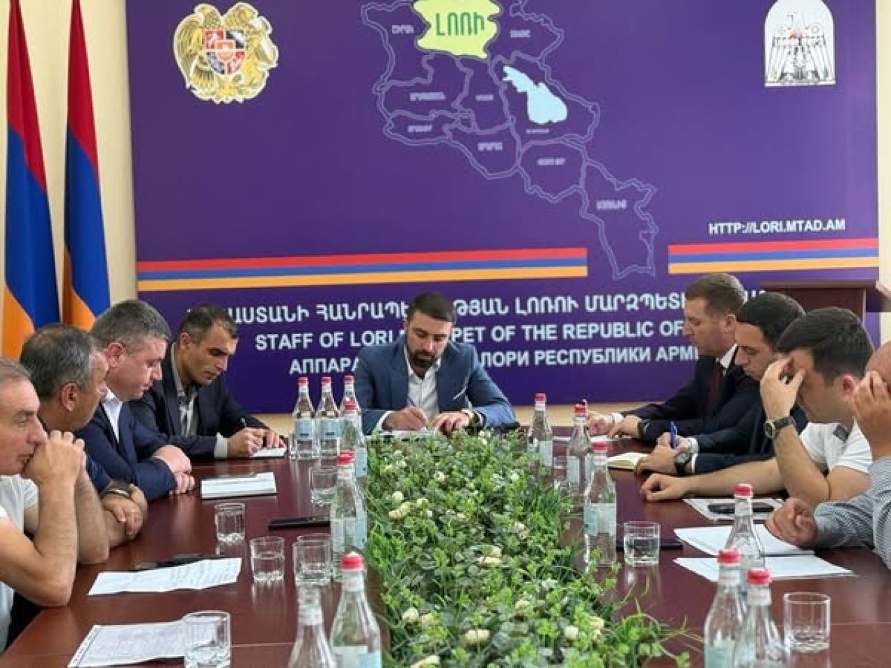 Աշխատանքային խորհրդակցություն Լոռու մարզպետարանում