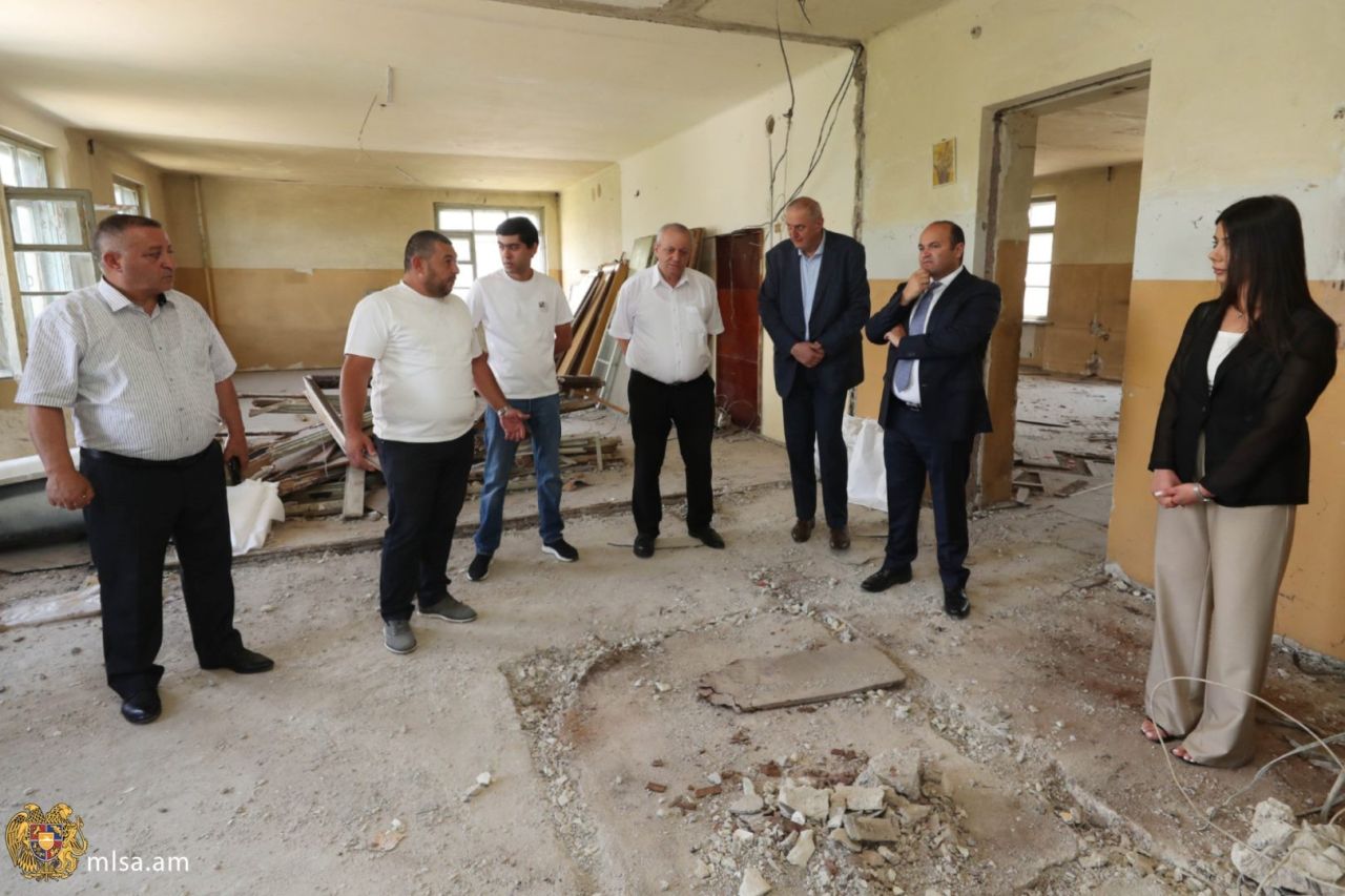 Աշխատանքի և սոցիալական հարցերի նախարարն այցելել է «Ձորակ» շուրջօրյա մասնագիտացված խնամքի կենտրոն