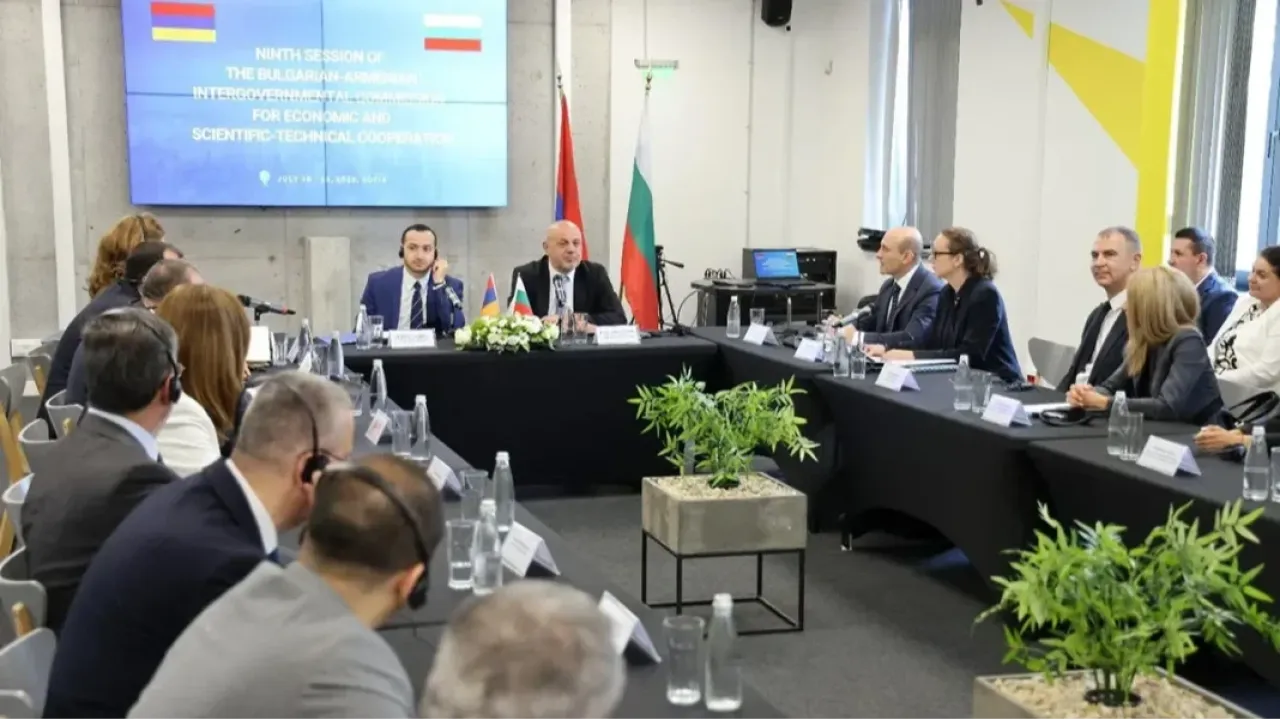 Հայաստան-Բուլղարիա միջկառավարական հանձնաժողովի 9-րդ նիստը Սոֆիայում