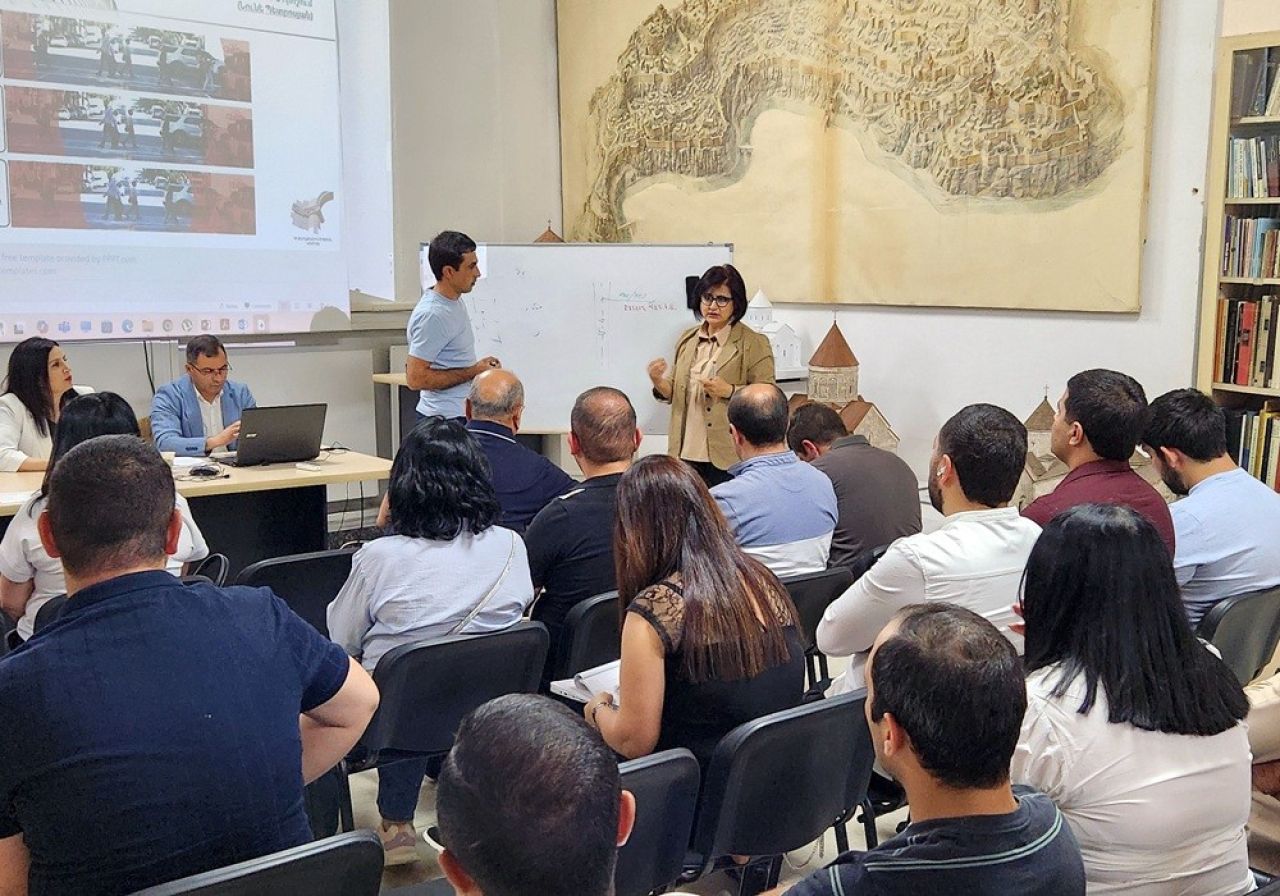 Անցկացվել է քաղաքաշինության ոլորտում  մարզերի մասնագետների կարողությունների զարգացման դասընթաց