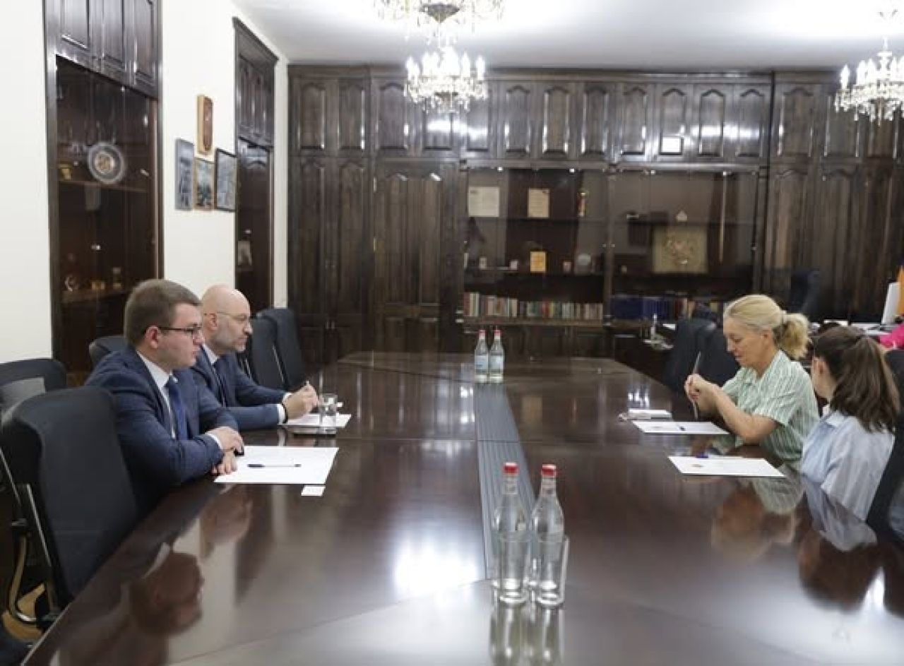 Դավիթ Առուշանյանն ընդունել է Հայաստանում ՄԱԿ-ի գրասենյակի մշտական համակարգող