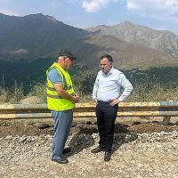 Արկադի Չերչինյանը Սյունիքում հետևել է միջպետական ճանապարհի շինարարության ընթացքին