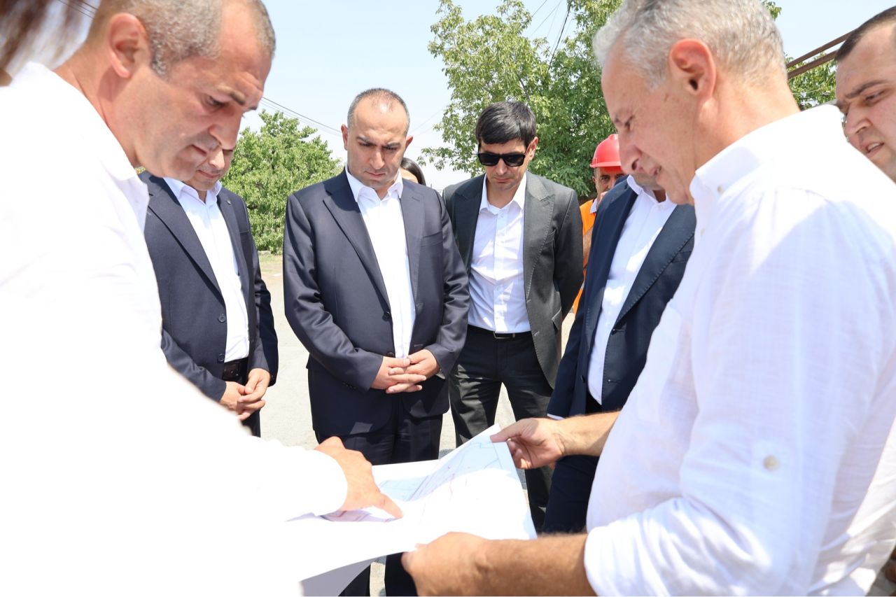 Պատասխանատուները Սասունիկում դիտարկեցին ջրամատակարարման ցանցի վերակառուցման աշխատանքները
