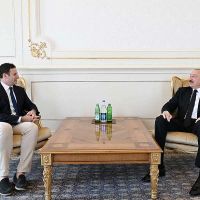 Ալիևը և Goldman Sachs-ի նախագահը անդրադարձել են Ադրբեջանի և Հայաստանի միջև խաղաղության օրակարգին