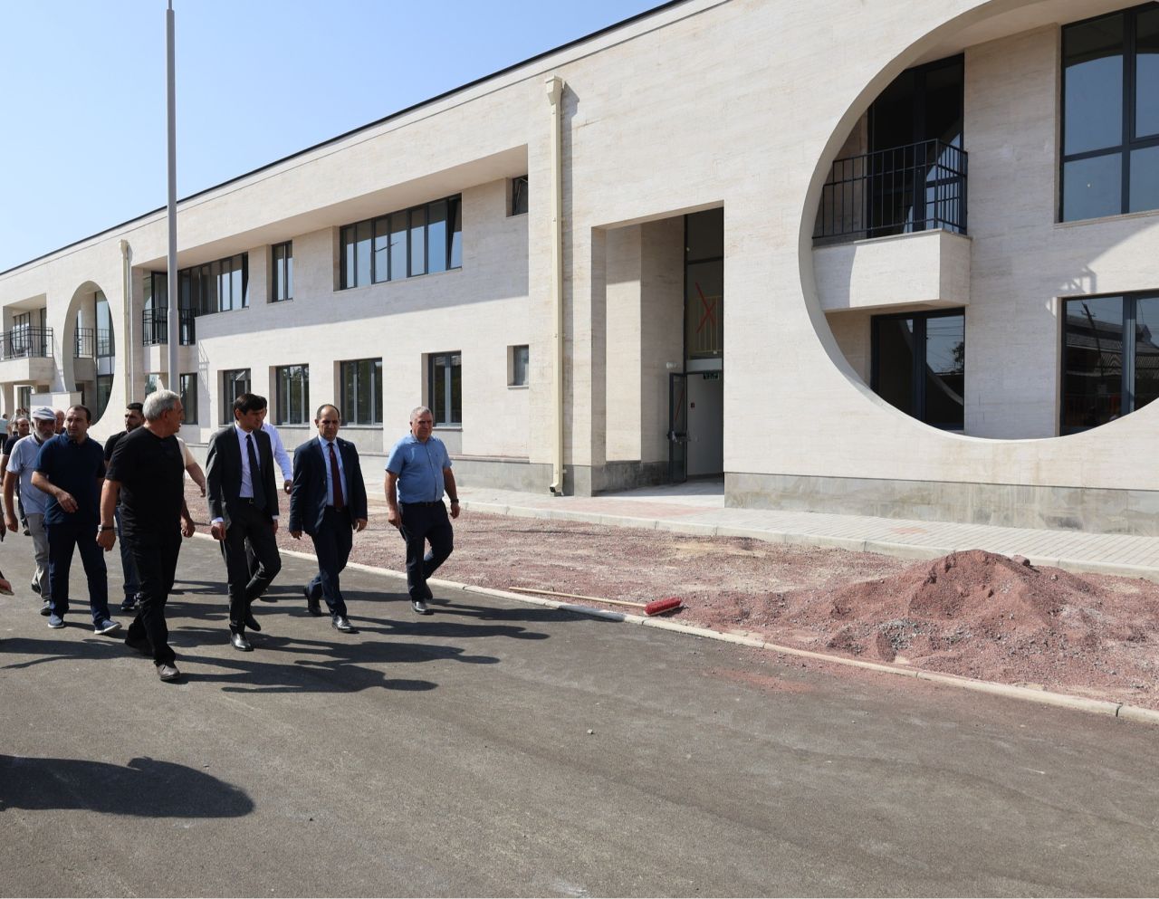 Սասունիկի նորակառույց միջնակարգ դպրոցը գրեթե պատրաստ է. Տեսանյութ