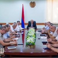 ՀՀ Տավուշի մարզպետ Հայկ Ղալումյանն աշխատանքային խորհրդակցություն է անցկացրել