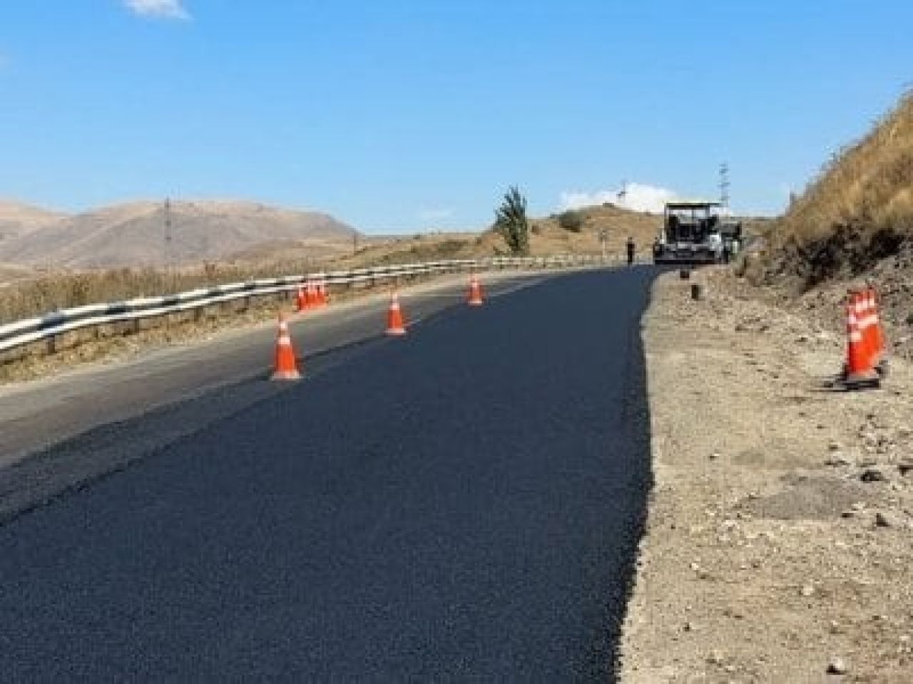 Ծղուկ բնակավայրի մոտ միջին նորոգման աշխատանքներ են իրականացվում