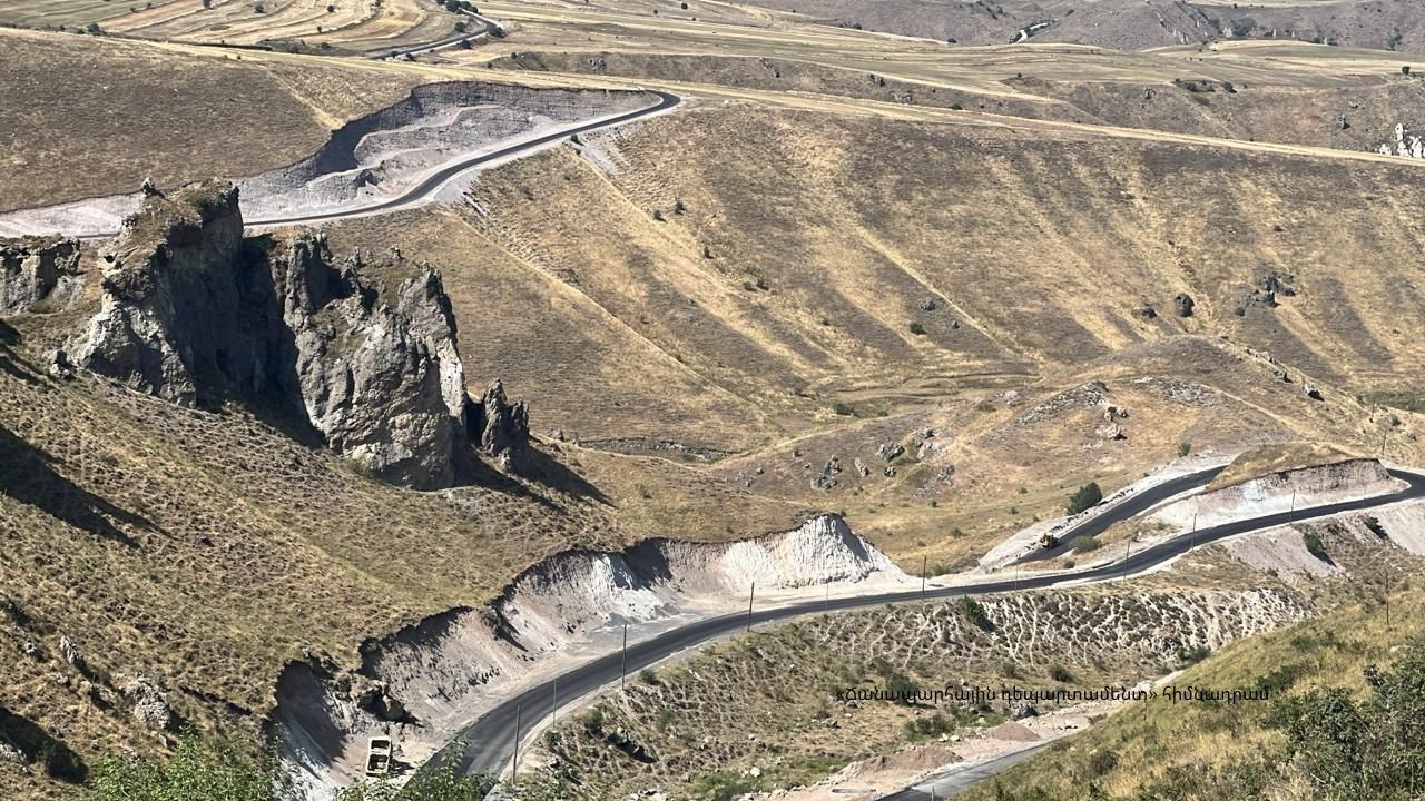 Հիմնանորոգվում է Վերիշեն-Խոզնավար 18.3կմ երկարությամբ ճանապարհահատվածը