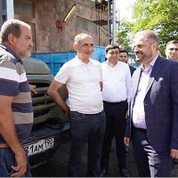 Պապոյանն Արմավիրի մարզում հետևել էխաղողի բերքահավաքի ընթացքին և մթերման գործընթացին