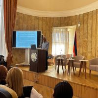 Հանդիպում Ժնևի Վեբստեր համալսարանի ադյուտանտ-պրոֆեսոր Ռուբեն Ինջիկյանի հետ