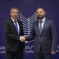 Գ․ Պապոյանը Ղազախստանի դեսպանի հետ քննարկել է փոխշահավետ համագործակցության ընդլայնման հնարավորությունները