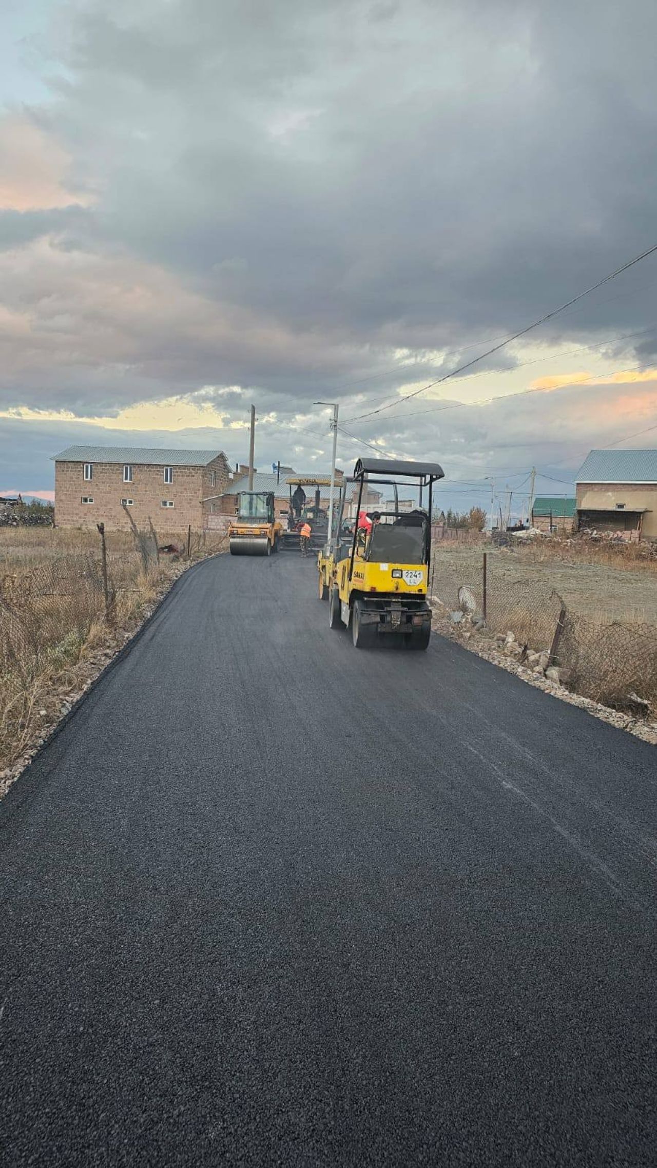 Ճանապարհաշինական աշխատանքներ Գեղարքունիքի մարզում