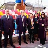 Էջմիածնում վերաբացվել է թիվ 6 «Արևիկ» մսուր–մանկապարտեզի հիմնանորոգված մասնաշենքը