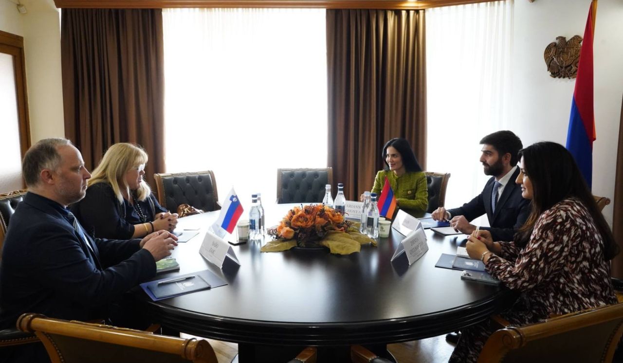 Քննարկվել են ՀՀ-ի և Սլովենիայի միջև առևտրաշրջանառության ավելացման հեռանկարները