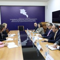 Ա․ Թորոսյանը հանդիպել է ունեցել ՄԱԿ֊ի փախստականների հարցերով գերագույն հանձնակատարի  հայաստանյան գրասենյակի ներկայացուցչի հետ