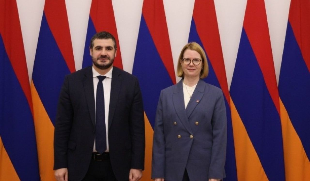 ԵՄ վիզաների ազատականացում ու խաղաղության օրակարգ․ Եղոյանը հանդիպել է Գերմանիայի դեսպանի հետ