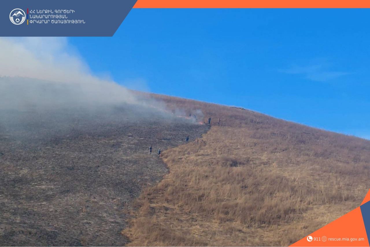 Ճամբարակ-Թթուջուր հատվածի հրդեհի օջախներից 2-ը մարվել է